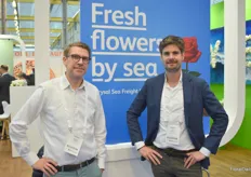 Redbad Verduijn, Commercial Manager East Africa, and Niels van Doorn, General Manager East Africa, of Chrysal were also at the fair. Chrysal promoted their contribution to the possibilities of transporting cut flowers by sea.